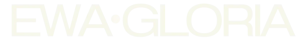 Logo Ewy Glorii przewodniczki w budowaniu osobistego stylu i ekspertki od kolorów w wizerunku