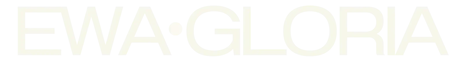 Jasne, białe logo Ewa Gloria