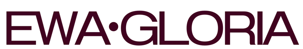 Ciemne logo Ewa Gloria - napis