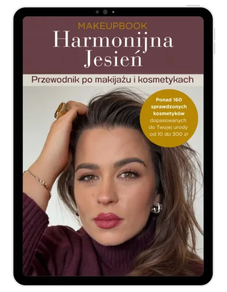 Okładka makeupbooka typ urody: harmonijna jesień
